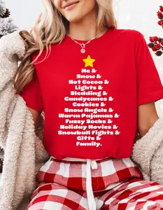 Holiday Nostalgia Unisex Heavy Cotton Tee Classic Fabric Top Shirt Tshirt