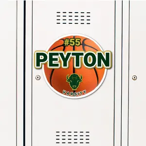 Basketball Ball Locker Decoration