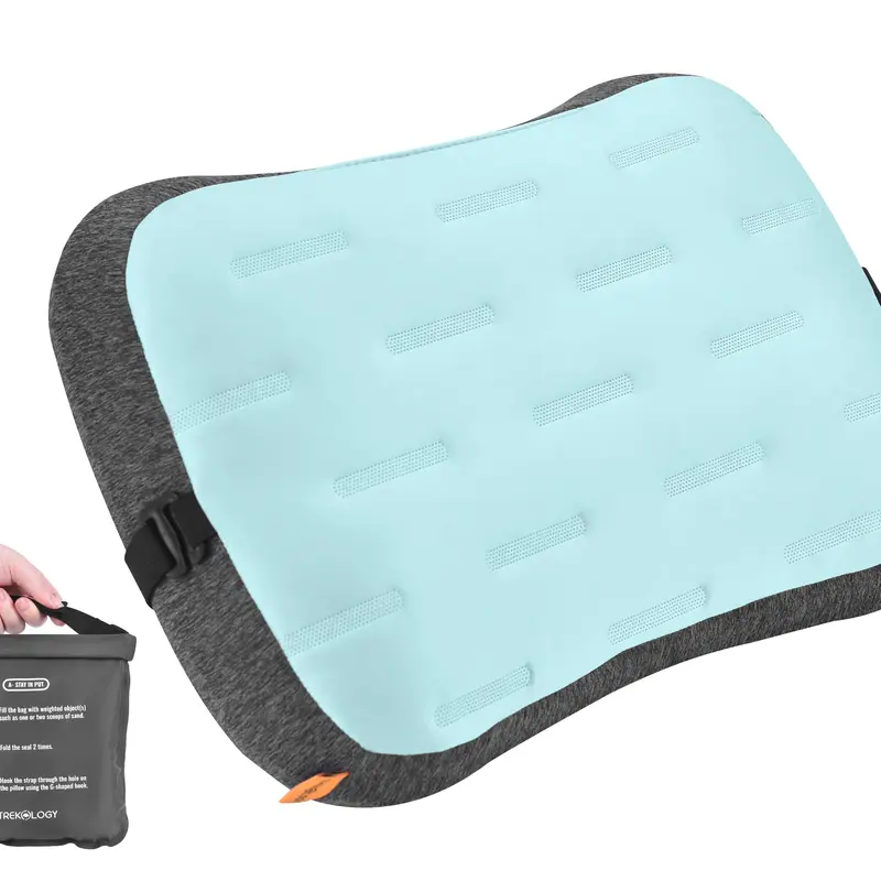 TREKOLOGY Aluft Mint : Inflatable Beach Pillow (US)