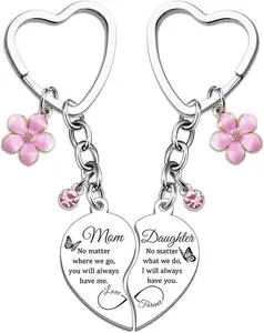 Mother Daughter Keychain Gift For Mothers Day Cute Matching Keychains For Mom And Daughter Thoughtful Mother To Daughter Mothers Day Graduation Gifts Best Mom Gifts From Daughters For Mother Day