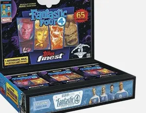 2025 TOPPS FINEST FANTASTIC FOUR HOBBY BOX