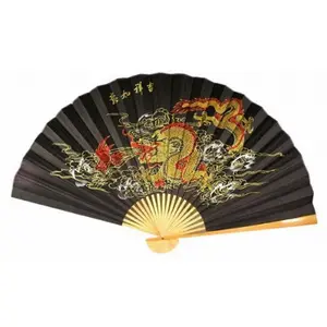 Asian Home Classic W60 X H35 Oriental Feng Shui Wall Fan