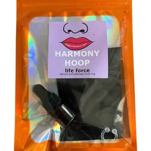 Harmony Hoop: Life Force. Silicone nose ring