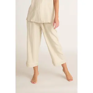 Linen Capri Pant