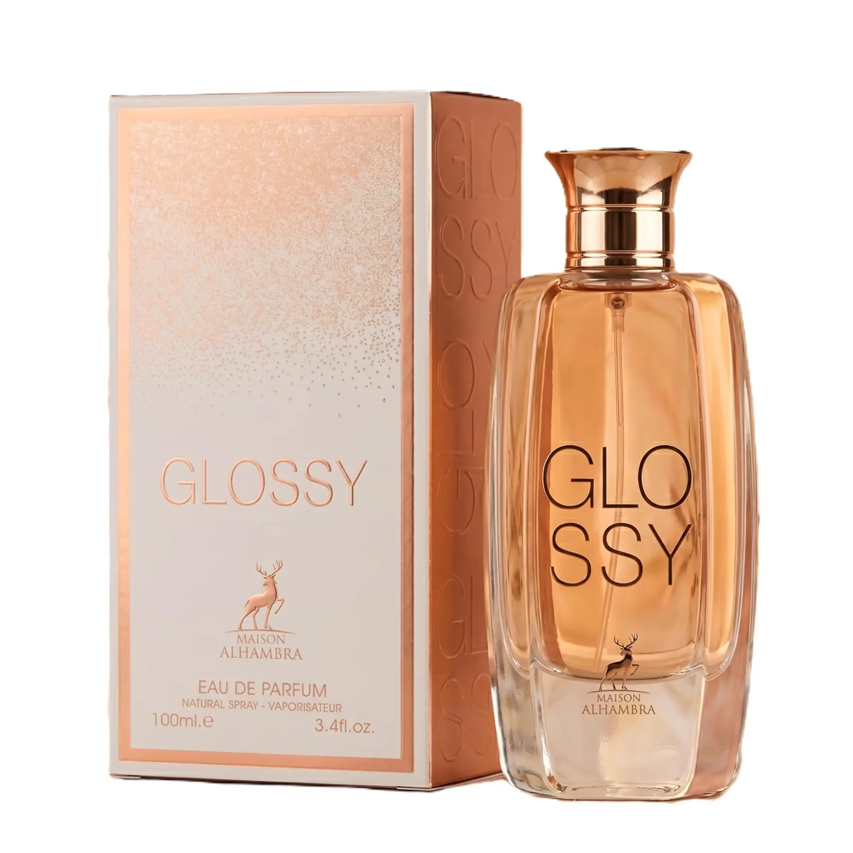 Maison Alhambra Glossy for Women Eau de Parfum Spray, 3.4 Ounce