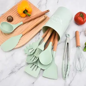 12 Pc Silicone Spatula Set