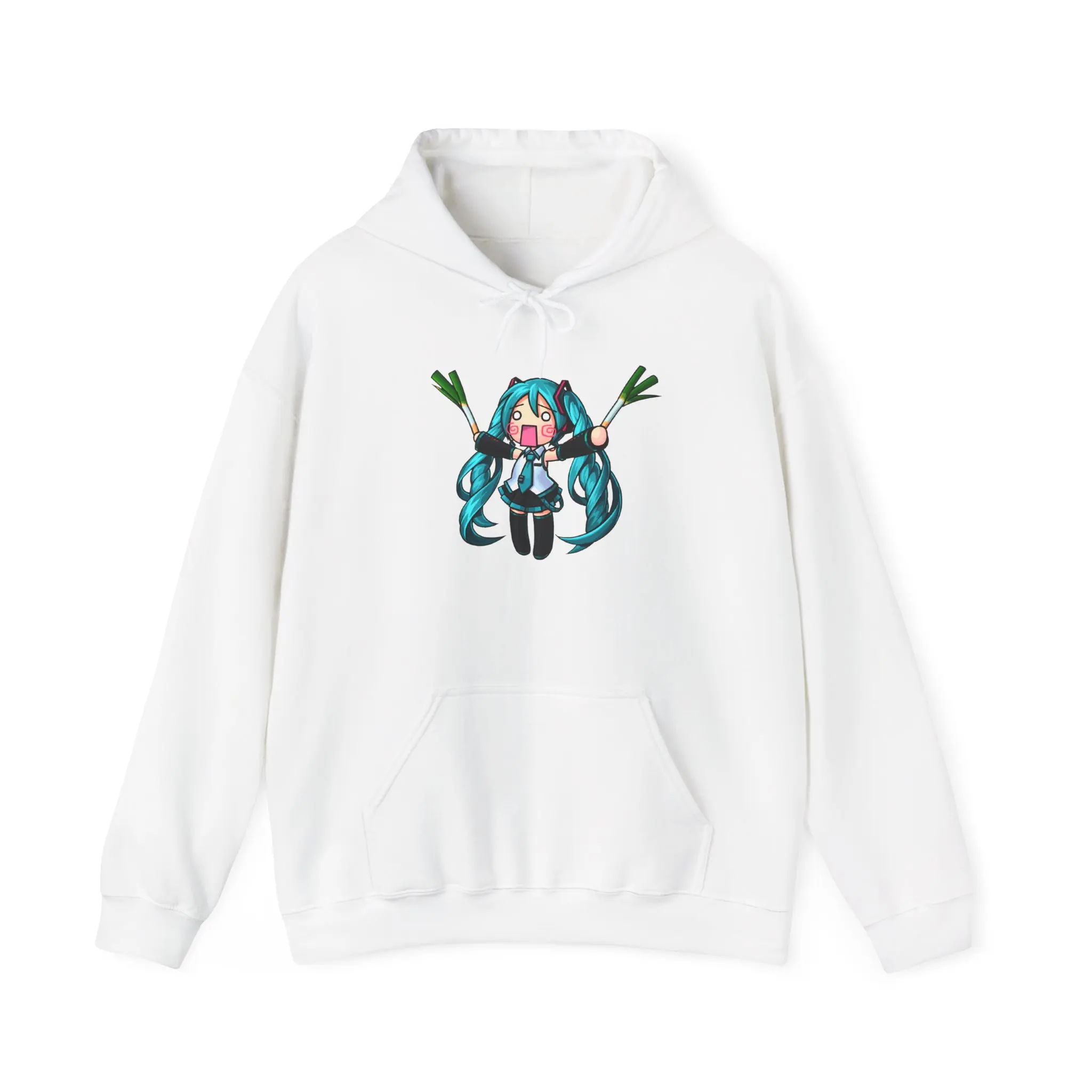 Hastune Miku Vocaloid Hoodie, Video Game Wear, Japanese Anime, Japanese Video Game, Virtual Idol, Kawaii Hoodie