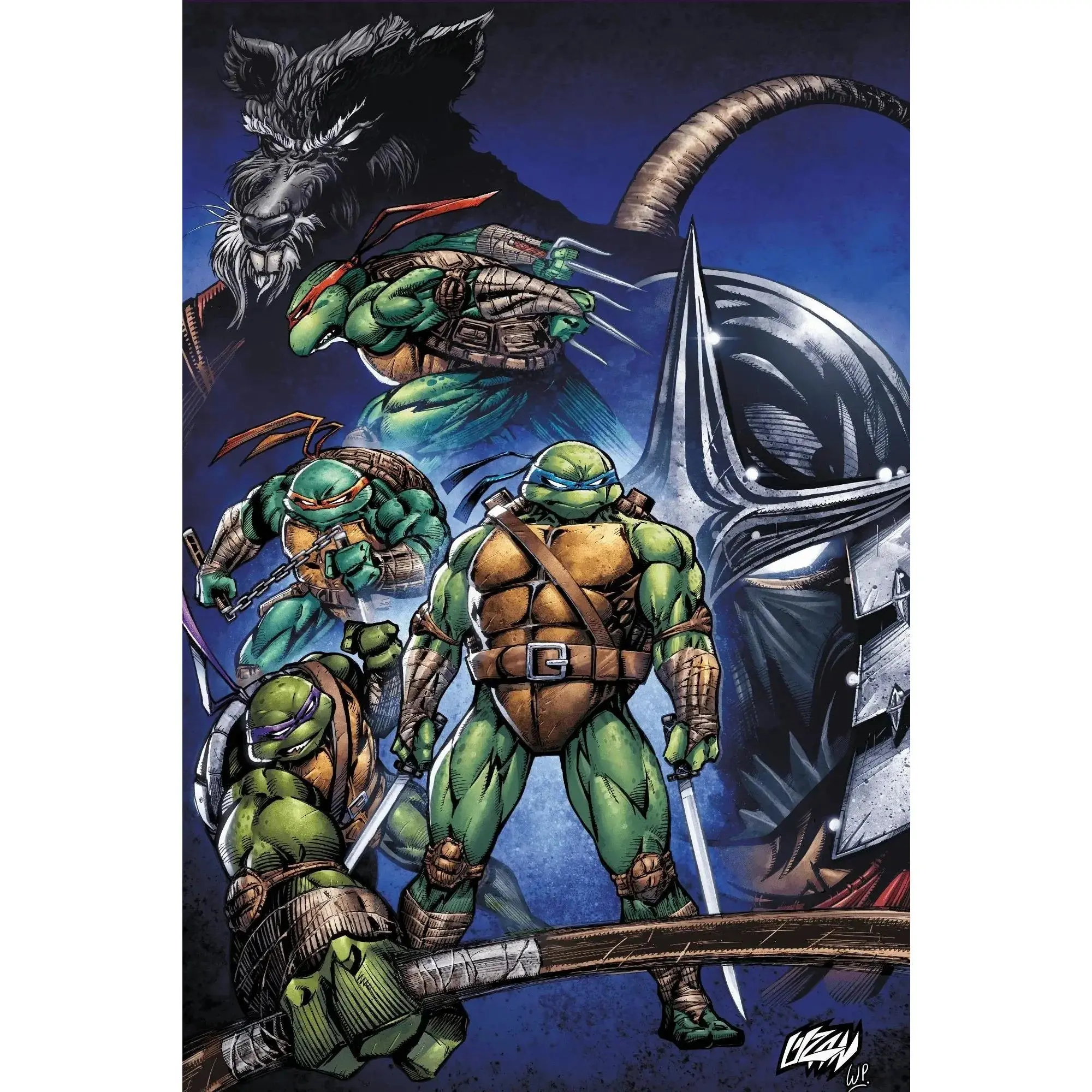 Teenage Mutant Ninja Turtles #7 East Coast Comics Exclusive Franck Uzan Variant - Virgin