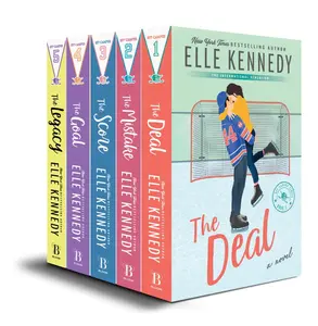 Off-Campus Series By Elle Kennedy, 5 Book Set, College Romance Collection, Sports Romance, Contemporary Romance, New Adult Fiction, BookTok Reader Gift