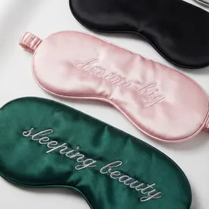 Custom Eye Mask Embroidered, Personalized Sleep Mask Embroidery, Bridesmaid Gift, Bridal Party Gift, Personalized Wedding Gift, Bachelorette Party