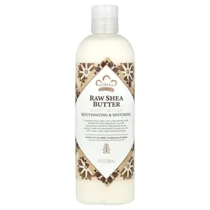 Nubian Heritage Body Lotion, Raw Shea Butter, 13 fl oz (384 ml)