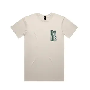 Pemulis Long Lost Logo Tee - Bone