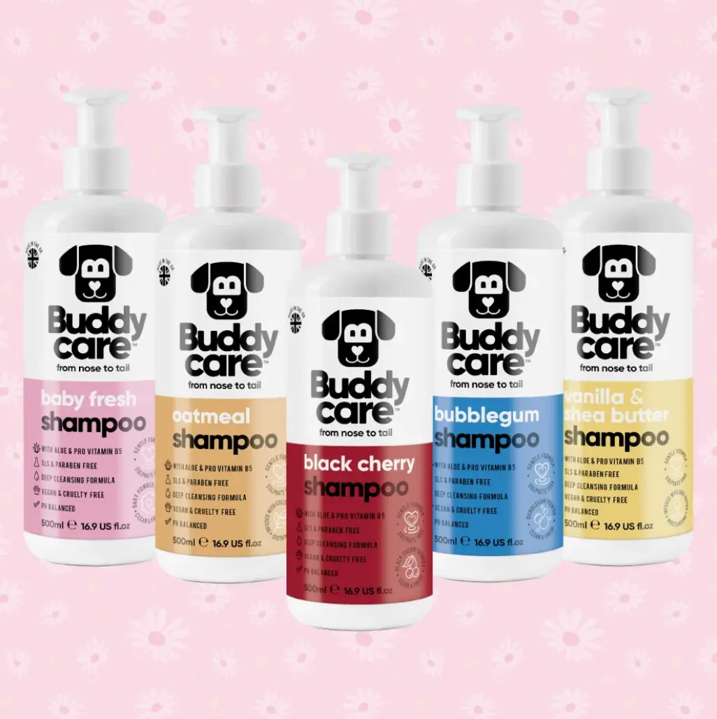 Buddy Care Dog & Puppy Shampoo, 16.9 Oz - Gentle Cleansing, Dog Coat Care