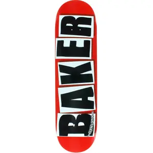 Baker Deck Brand Logo Red/Black 7.88"