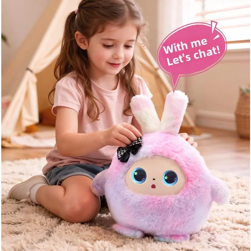 AI Interactive Plush Toy |     Multi-Language Talking Robot |     Educational Smart Companion for Kid