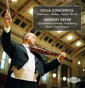 Baksa / Bruch / Kefer / Kerschbaum - Telemann Weber Baska & Bruch: Viola Concertos  [COMPACT DISC - CD]
