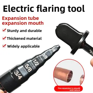 Copper pipe expander Electric drill reaming tool set Hexagonal handle tube expander Air conditioner Copper pipe expander