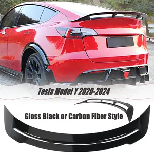 MUTUSAISI Rear Spoiler Wing For Tesla Model Y 2020-2024 Decklid Lip Exterior Accessories