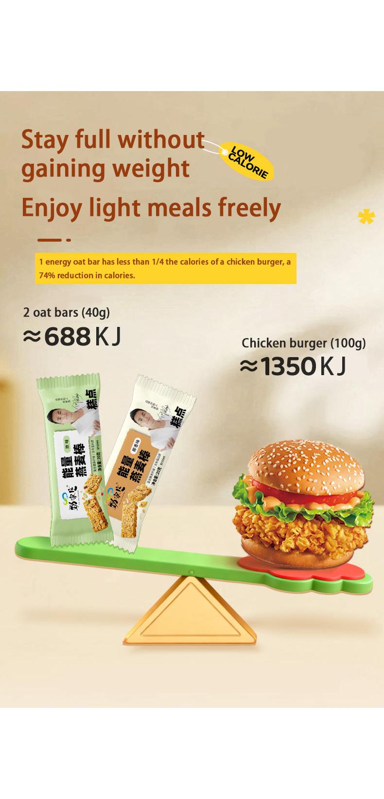 Energy Oat Bar - Perfect Snack for On-the-Go Energy Boost