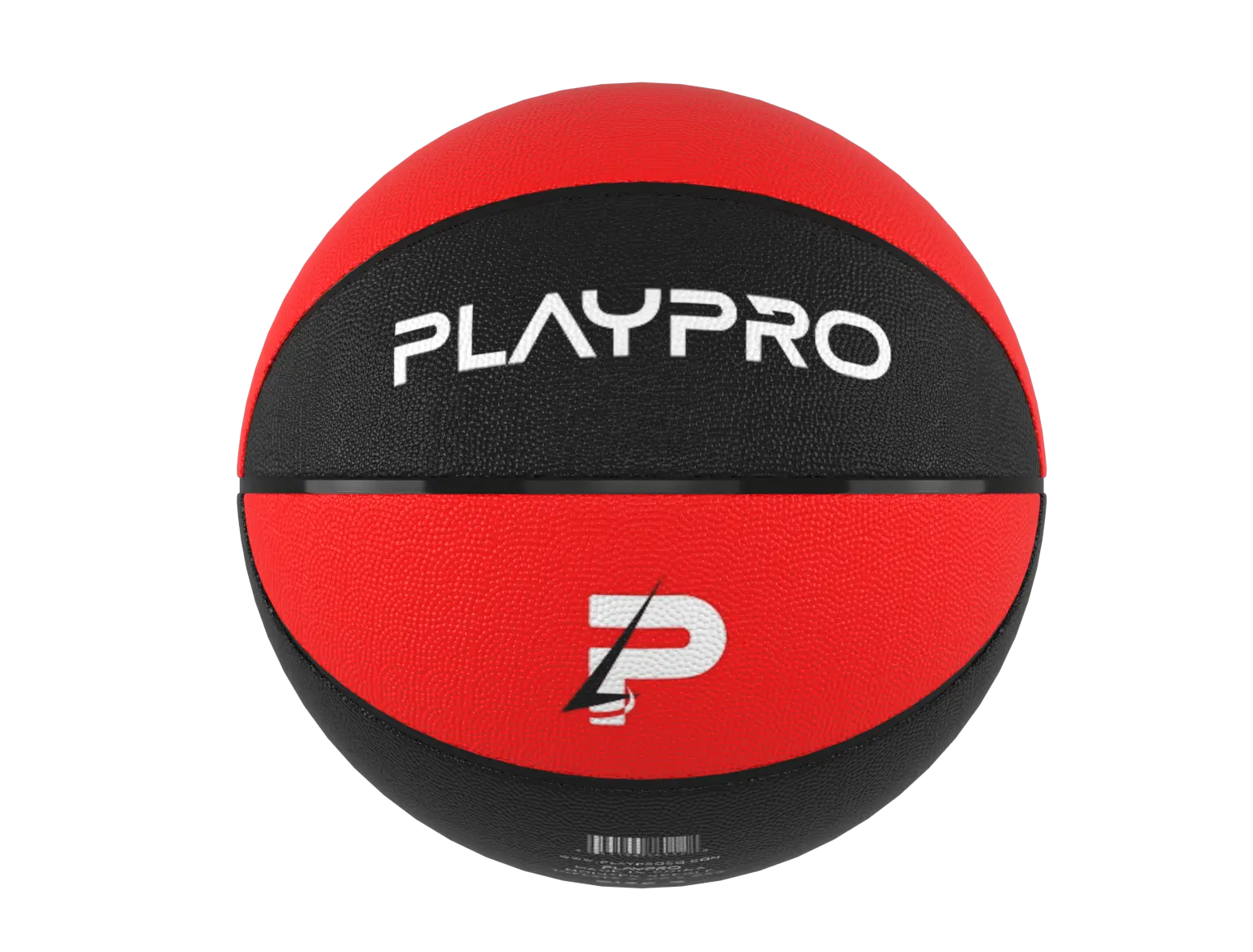 Premium Rubber Basketball for Kids and Adults – Max Grip, Perfect Bounce and Rebound with Extended Air Retention - Red and Black