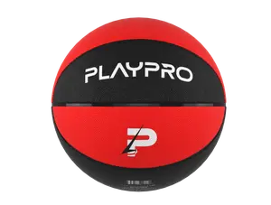Premium Rubber Basketball for Kids and Adults – Max Grip, Perfect Bounce and Rebound with Extended Air Retention - Red and Black