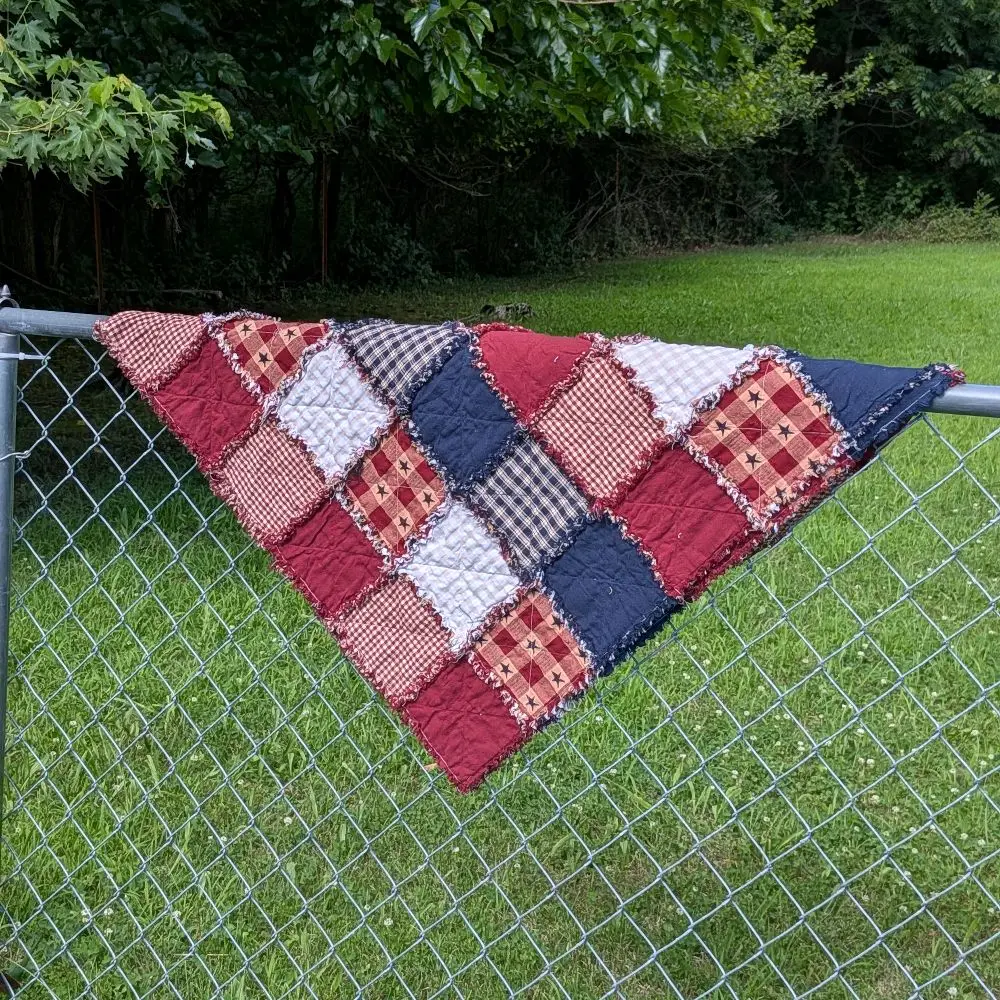 Americana Rag Quilt