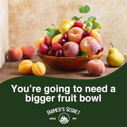 Farmer's Secret Fruit Tree Booster Fertilizer - Super Concentrated and Phosphorus Rich - Formulated for All Fruit Trees Including Peach, Banana, and Apple