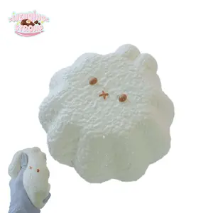 [WenQing Taba Squishy] Handmade taba squishies/miffy pudding squishy toys full silicone reborn squishy, fidget toys, taba squishy, miffy pudding 232g, Gifts for Girls & Boys Slime Styrofoam Slime