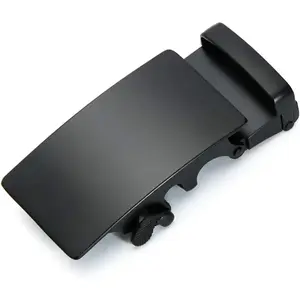 Men's 40mm Ratchet Belt Buckle Only for 1 3/8 Slide Belt Strap Automatic Leather Belt Buckle Replacement