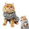 Cat Calming & Restraint Wrap - Polyester Secure Burrito Design Grooming Goods, Universal Medium/Large Fit for Vet Visits, Multiple Uses for Nail Trimming