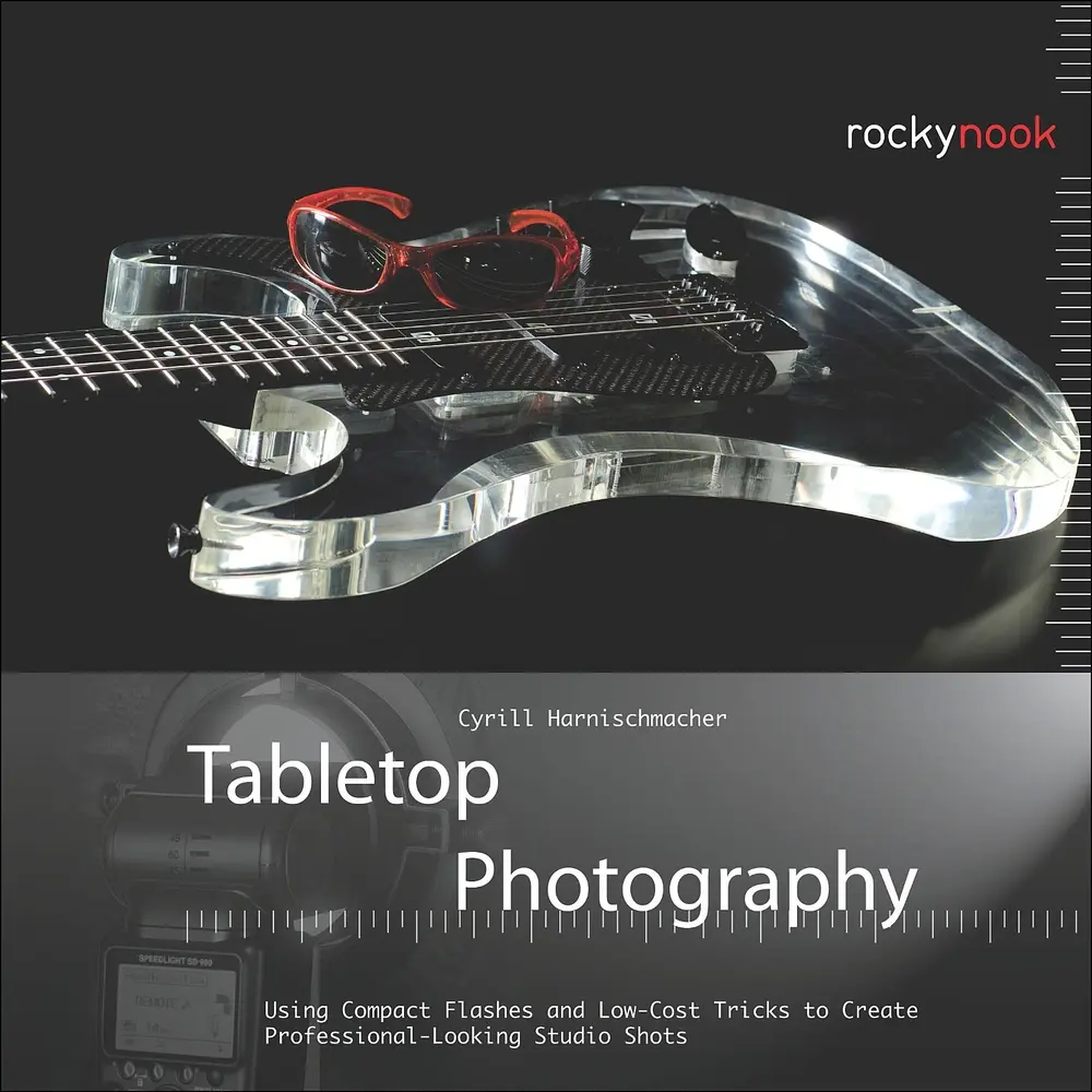 USED Book - Tabletop Photography: Using Compact Flashes and Low-Cost Tricks to Create Professional-Looking Studio Shots (Hardcover) - english