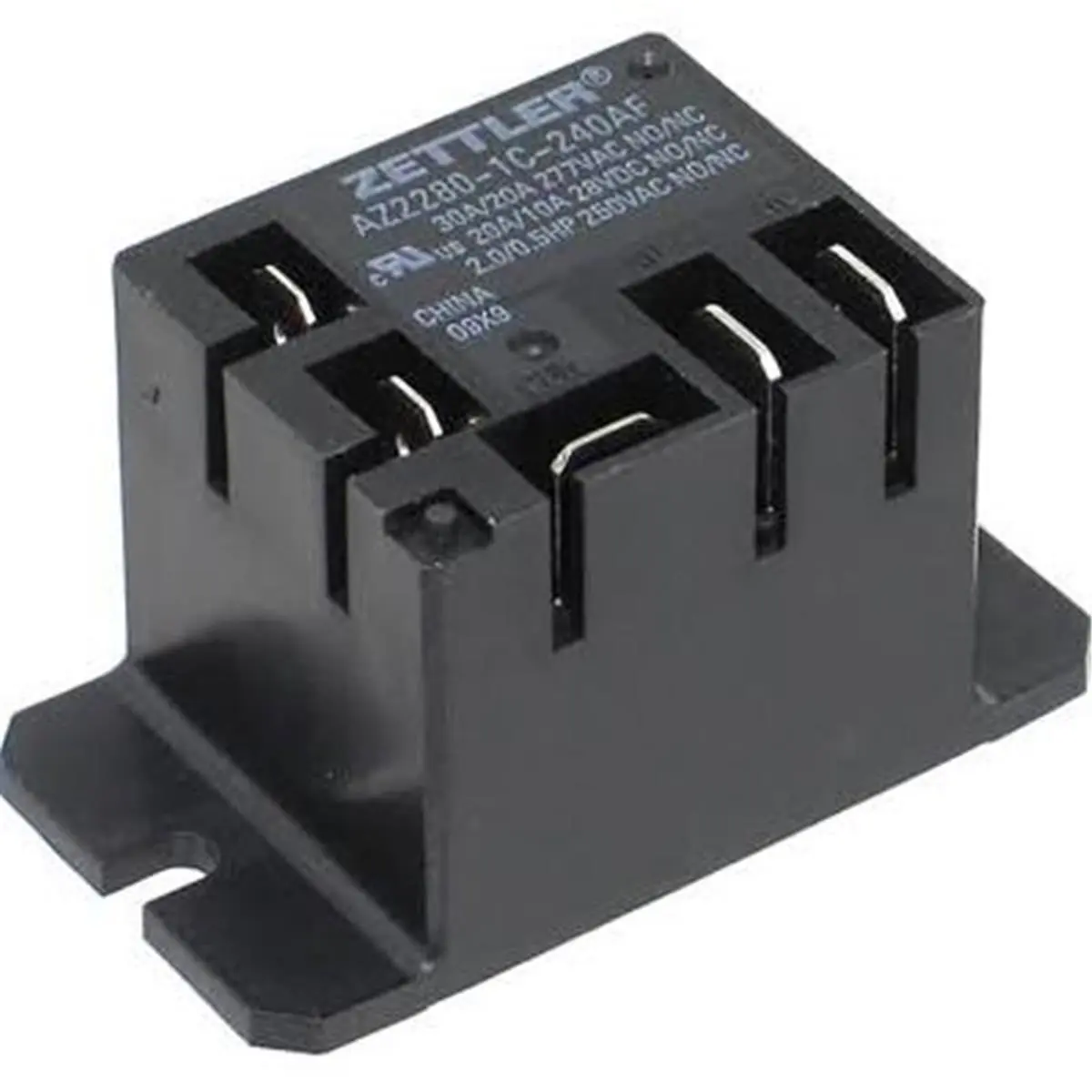 Generic  Relay T91 Style 240 VAC Coil 20 Amp SPDT