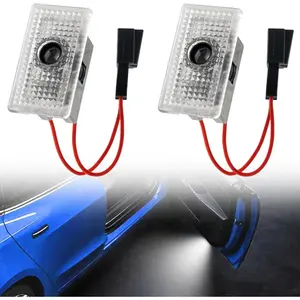 Puddle Lights for  Model Y 3 X S, Upgraded No Fade  Door Logo Lights (2 Pack)