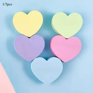 120 Pages Of Love: Add Color To Your Notes With 1pc Of Randomly-Colored Sticky Notes Sticky Labels