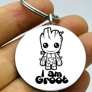 I'm groot guardian of galaxy hot Keychain