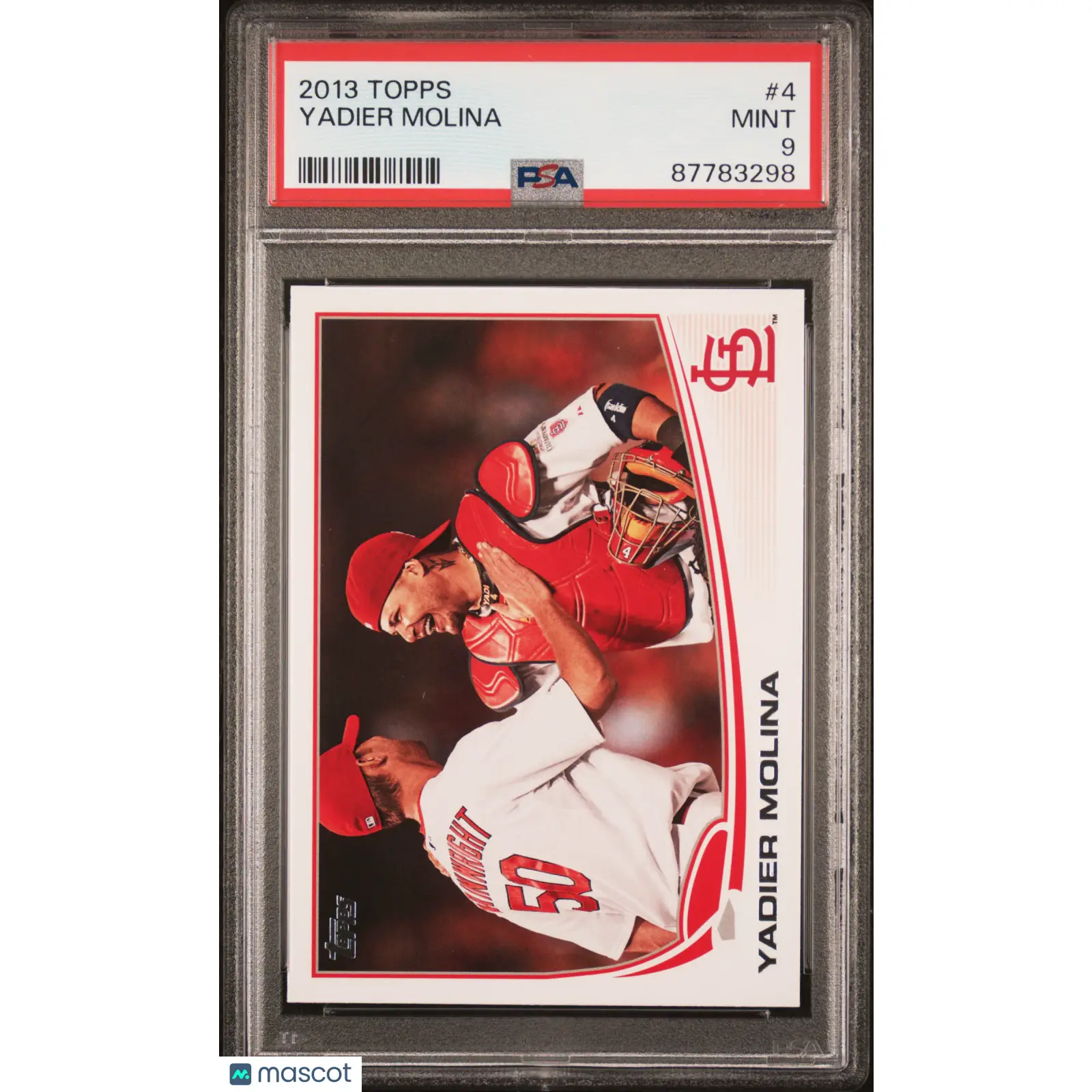Yadier Molina PSA 2013 Topps Baseball #4 9 87783298