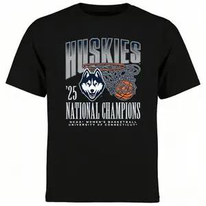 UConn Women's Basketball 2025 National Champs Heavyweight Tee
