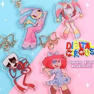 The Amazing Digital Circus Acrylic Keychain Double Sided, The Last Act Keychain, TADC finale keychain, digital circus 2026