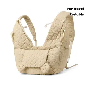 Pet Backpack Warm Dog Bag Pet Chest Bag Cat Dog Travel Backpack Portable Shopping Vacation Dog Cat Backpack