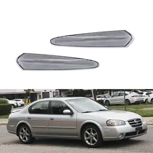 2PCS Fits 2000 2001 2002 2003 Nissan Maxima Clear Lens Rear Side Marker lamps Lights Assembly,Replace OEM 261992Y900, 26199 2Y900, 26199-2Y900, 261942Y900, 26194 2Y900, 26194-2Y900