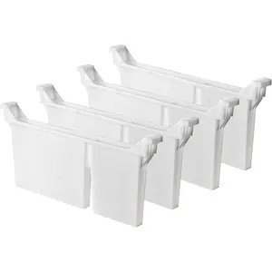 4pcs Langstroth Hive Bee Feeder - Dual Compartment 1.5L Bee Feeder & Water, Anti-Drowning Design for Beekeeping Supplies
