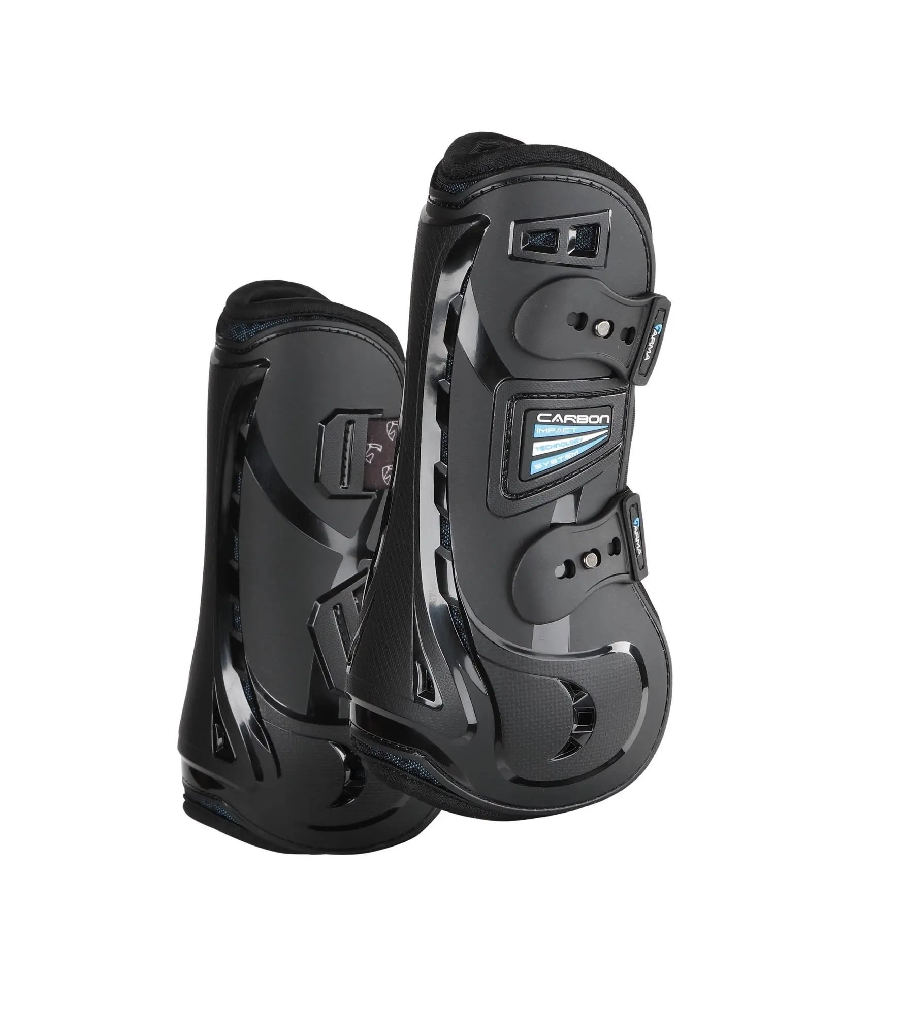 Shires ARMA Carbon Tendon Boots with Triple Impact Support System & Coolmax Lining for Enhanced Protection and Ventilation
