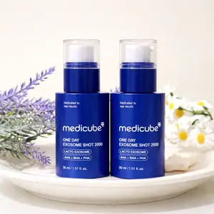 Viral Medicube One Day Exosome Shot 2000 Serum, All-in-One Pore Tightening Exosome Ampoule with AHA BHA PHA Gentle Exfoliation