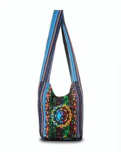 Jupiter Gear Kathmandu Collection Yin Yang Print Hobo Bag