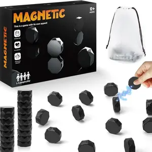 Magnet Game with String Travel Size – Fun Toys for Kids & Adults, Family Game Night - Magnet Rocks for Teens - Magnetic Games for Adults and Kids