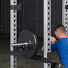 Body-Solid (GPR370) Multi-Press Rack - Strength Training Station for Home Gym - Adjustable Squat and Press Stand with High Tensile Steel Frame