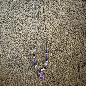balloon dog 24 ct necklace