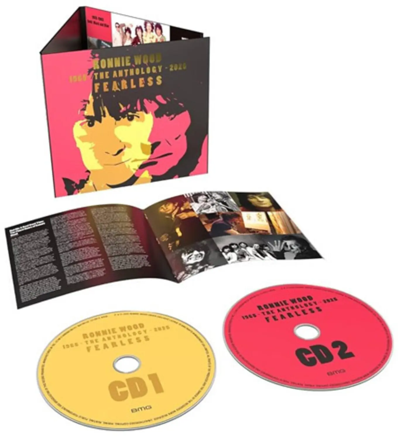 Ronnie Wood - Fearless: Anthology 1965-2025  [COMPACT DISC - CD] With Booklet, Digipack Packaging