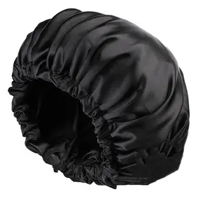 Bonnet Soft Silky Satin for Sleeping, Shower Hair Caps for Women, Bonnet for Frizzy Curly Hair