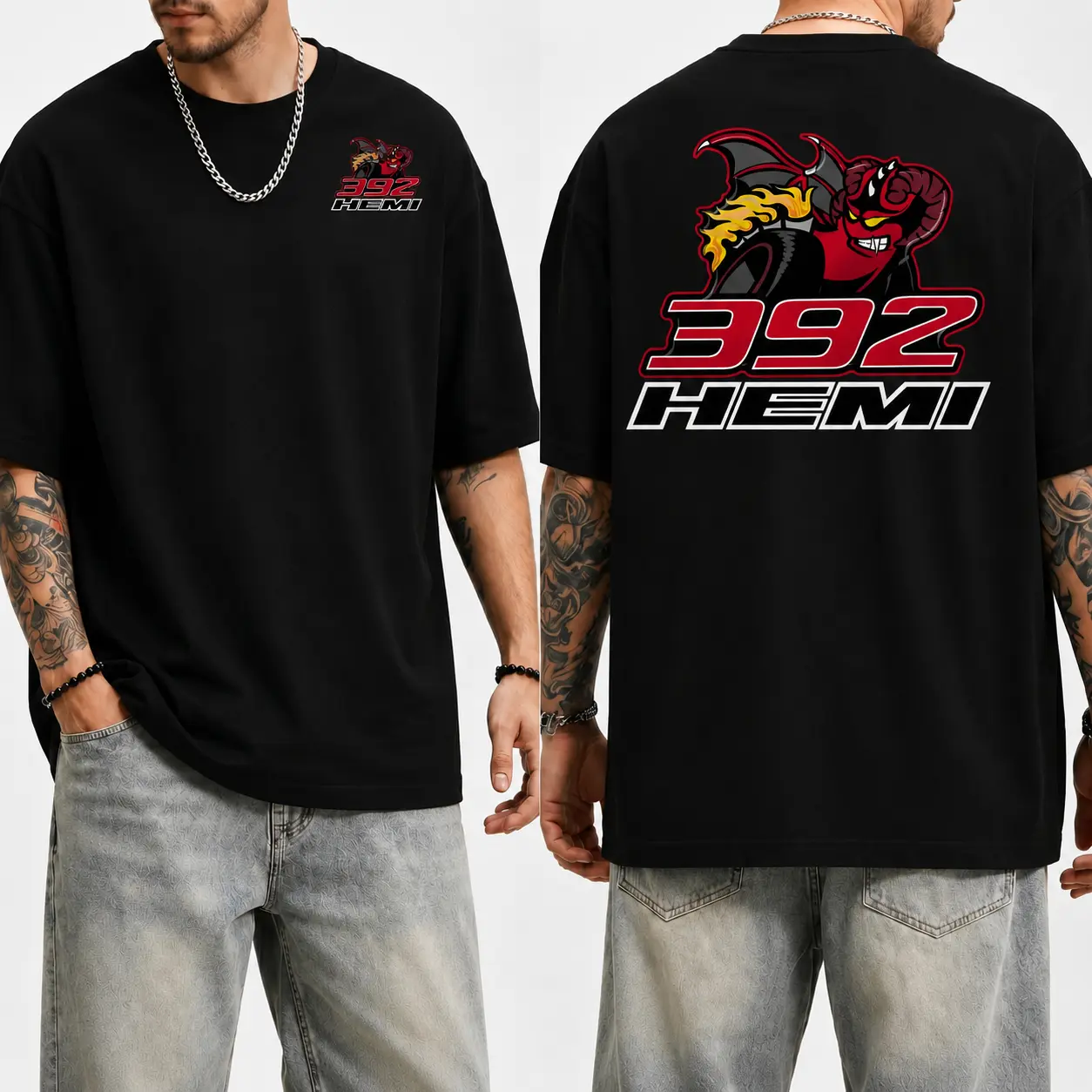 392 HEMI Shirt Dodge Scat Pack Bee Graphic T Shirt Mopar Muscle Car Racing Tee Black Performance Car Enthusiast Shirt Men Women